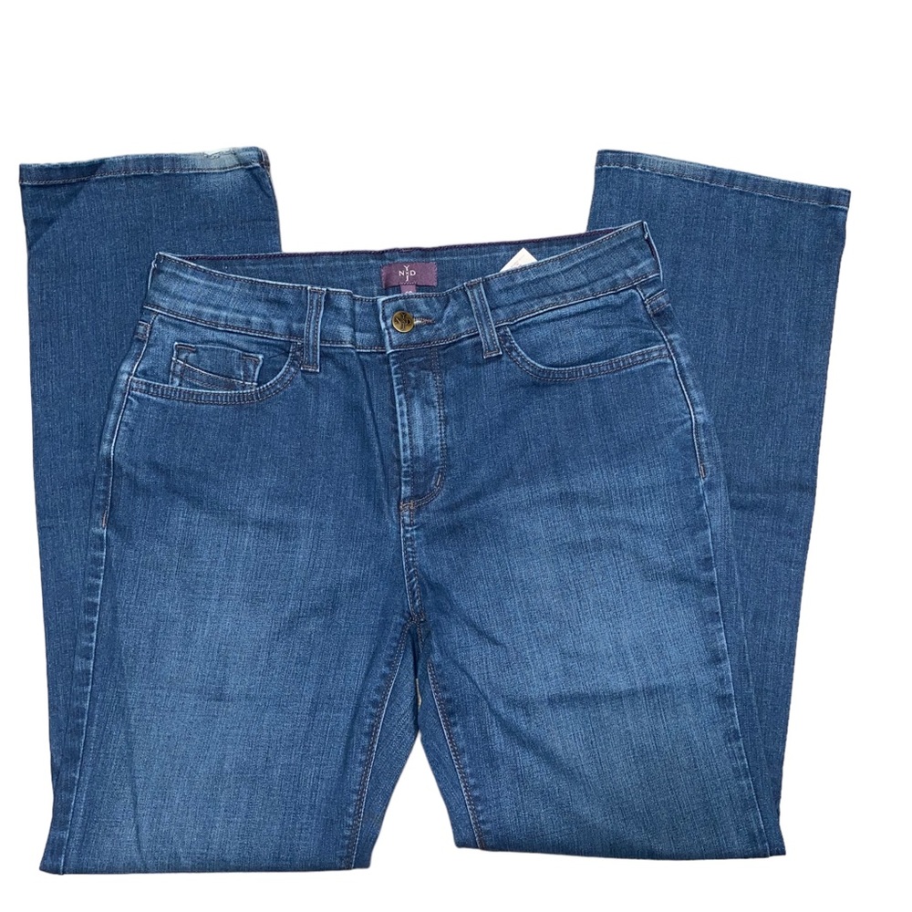 NYDJ straight 8p jeans